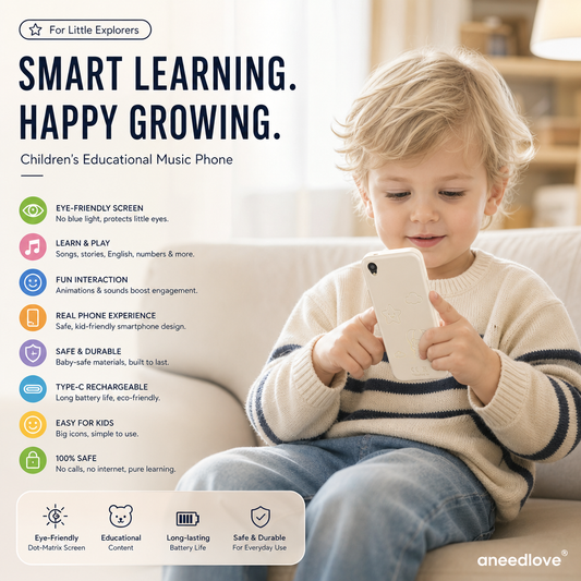 📱✨Learning smartphone for children ｜Educational & eye-friendly toy