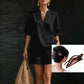 Women's Casual V-Neck Two-Piece Short Set