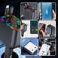 Multifuntional Bluetooth Retractable 120W Fast Car Charger