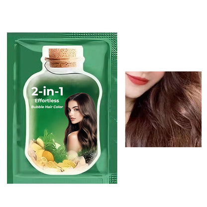 2-in-1 Effortless Bubble Hair Color