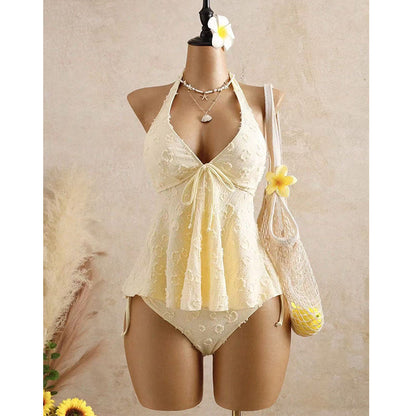 2026 Hottest Item☀️Limited Offer! Slimming Peplum Tankini👙