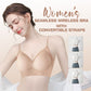 Wireless, Seamless Bra with Adjustable Straps