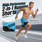 2-in-1 Quick-Dry Running Shorts for Men & Women
