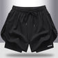 2-in-1 Quick-Dry Running Shorts for Men & Women