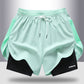2-in-1 Quick-Dry Running Shorts for Men & Women
