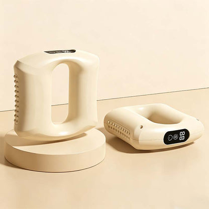 ☀️Summer Hot Sale🎁Portable 2-in-1 Fascia Ring Massager|Smart LED Touch 99 Vibration Levels, Portable Deep Tissue Muscle Relief for Waist, Abdomen, Arms & Legs