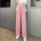 Woman's Ice Silk High Waist Slimming Pants