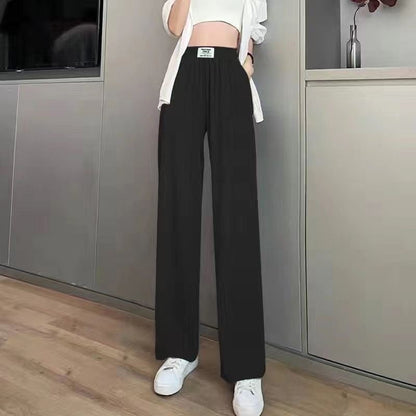 Woman's Ice Silk High Waist Slimming Pants