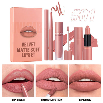 Long-Lasting & Waterproof Matte Lipstick Set
