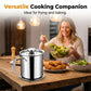 Stainless Steel Oil Strainer Pot with Lid