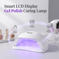 Smart LCD Display Gel Polish Curing Lamp
