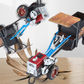 Children's Retro Tractor Toy Model