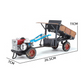 Children's Retro Tractor Toy Model