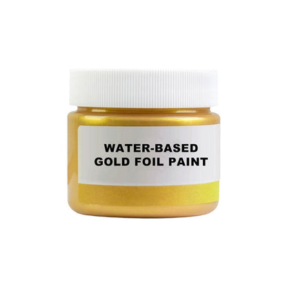 Water-Based Gold Foil Paint